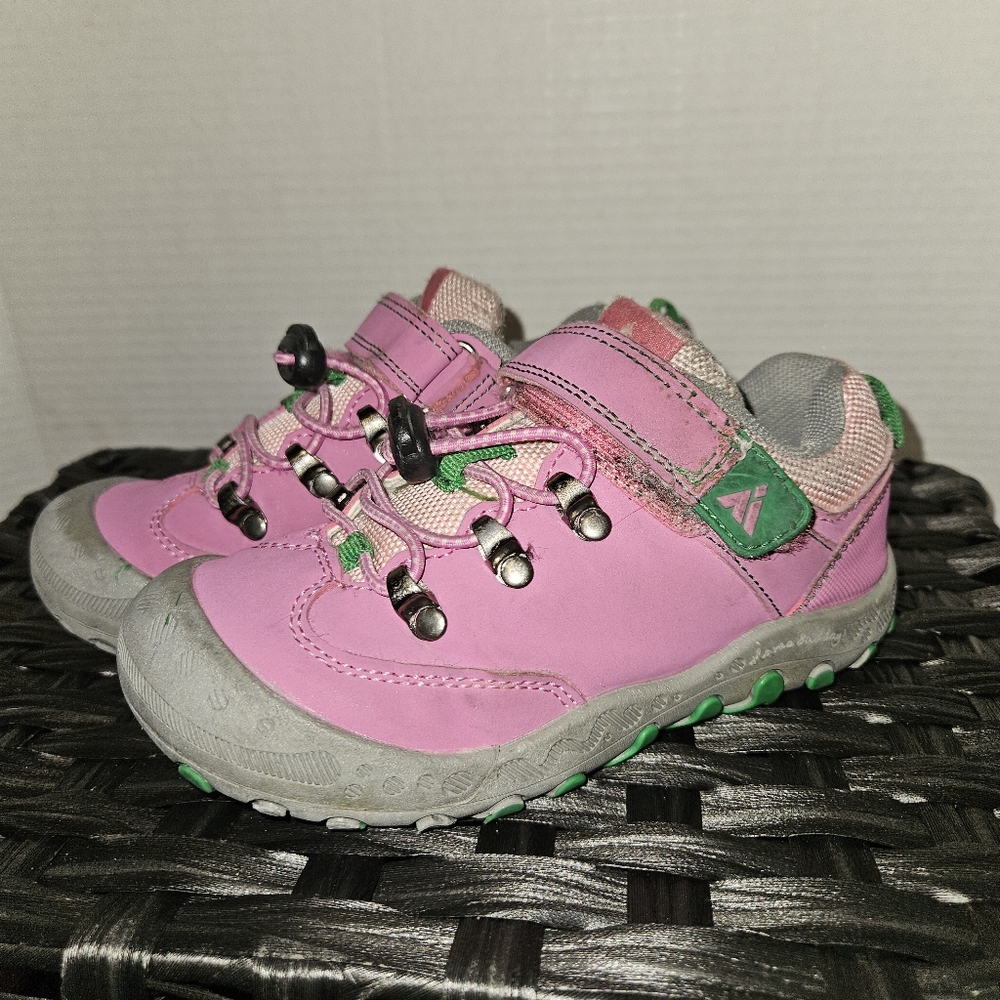 Mishansha Kids Water Resistant Hiking Boots Pink Girls Sz 28
